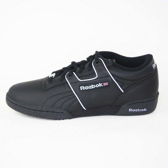 Reebok Shoes - Reebok Womens Shoes Workout Lo Piping SE Black